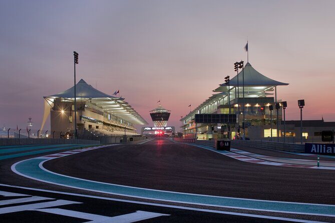 Yas Marina Circuit Tour - The pit and support garages: where speed really gets engineered