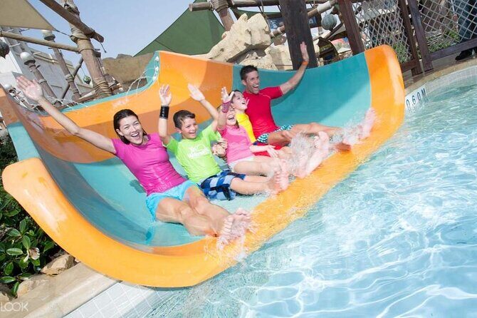 Yas Water World Abu Dhabi Ticket - Waves, lazy rivers, and switching gears between thrill levels