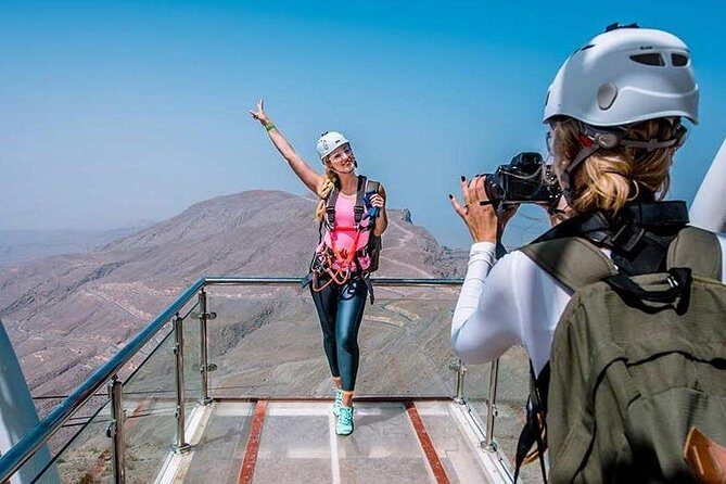 Zip Line Jebel Jais: World Longest Zip Line Dubai - Camera option: how to get the shot without ruining it